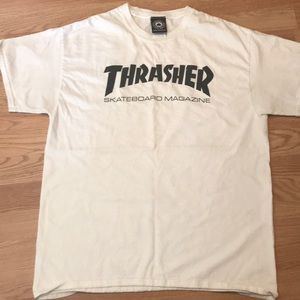Thrasher Skateboard Magazine White T-Shirt